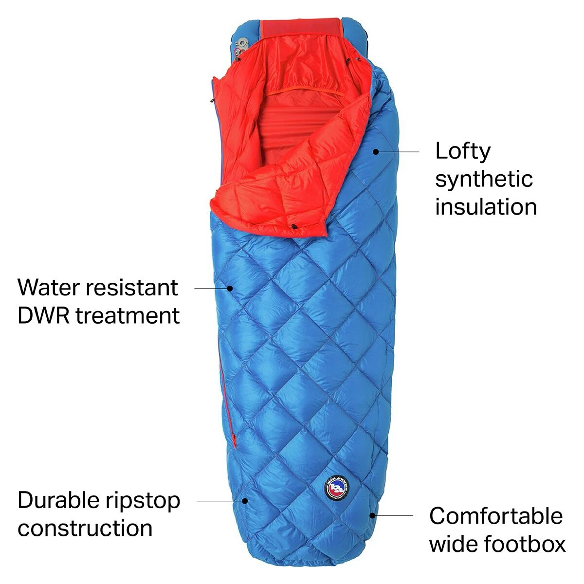 Best deal ๐ฅ Big Agnes Anvil Horn Sleeping Bag: 45F Down ๐ 3 Best deal ๐ฅ Big Agnes Anvil Horn Sleeping Bag: 45F Down ๐ - Image 2