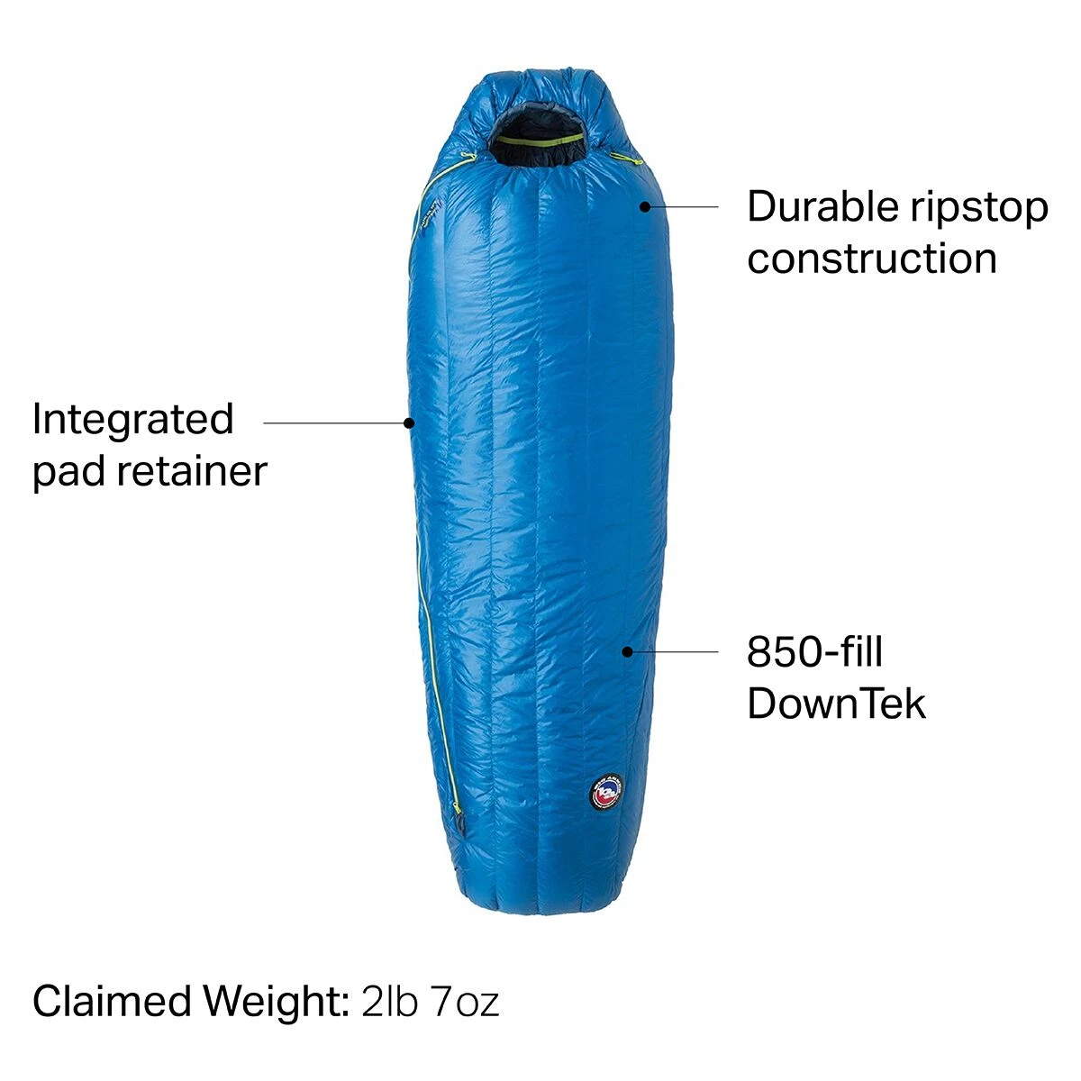 New 🔥 Big Agnes Mystic UL Sleeping Bag: 15F Down ❤️ 5 New 🔥 Big Agnes Mystic UL Sleeping Bag: 15F Down ❤️ - Image 3