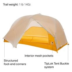 Wholesale ✨ Big Agnes Tiger Wall UL1 Solution Dye Tent: 1 Person 3 Season 💯 -Big Agnes Store GRAYEL D14
