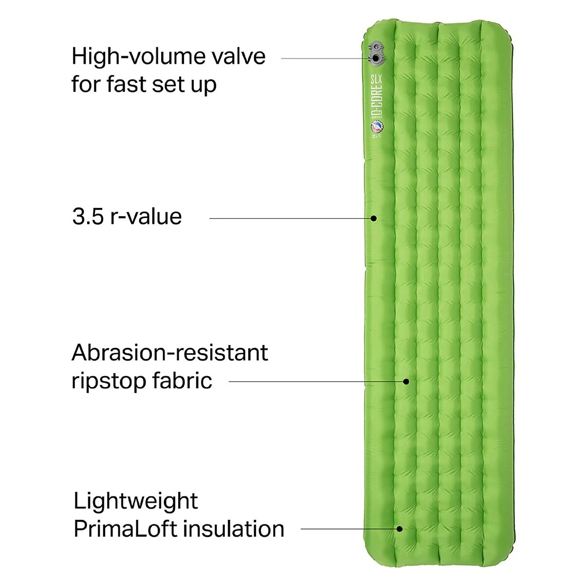 Best deal ๐ Big Agnes Q Core SLX Insulated Sleeping Pad ๐ 4 Best deal ๐ Big Agnes Q Core SLX Insulated Sleeping Pad ๐ - Image 2